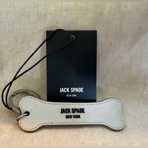 JACK SPADE - Bone Key Fob